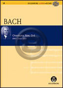 J.S.バッハ／序曲集 第3-4番 BWV 1068-1069（CD付）(オイレンブルク版)《輸入オーケストラ・スタディスコア》の画像
