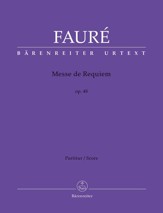 フォーレ／「レクイエム」作品48(原典版)(スコアのみ)の画像