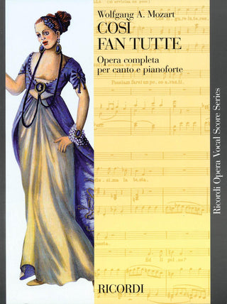 モーツァルト／歌劇「コジ・ファン・トゥッテ」 K.588《輸入ヴォーカルスコア》の画像