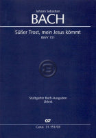 J.S.バッハ／カンタータ「甘き慰めなるかな、わがイエスは来ませり」より BWV151《輸入ヴォーカルスコア》の画像