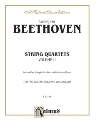 ベートーヴェン／弦楽四重奏曲集 第2巻 op.59 第1番-第3番、op.74、op.95《輸入弦楽四重奏楽譜》