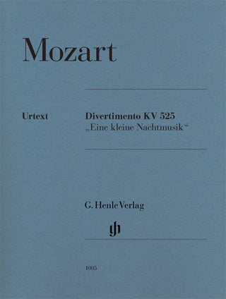 モーツァルト／アイネ・クライネ・ナハトムジーク K.525(各パート譜セット)(原典版/ヘンレ社)《輸入弦楽四重奏楽譜》の画像