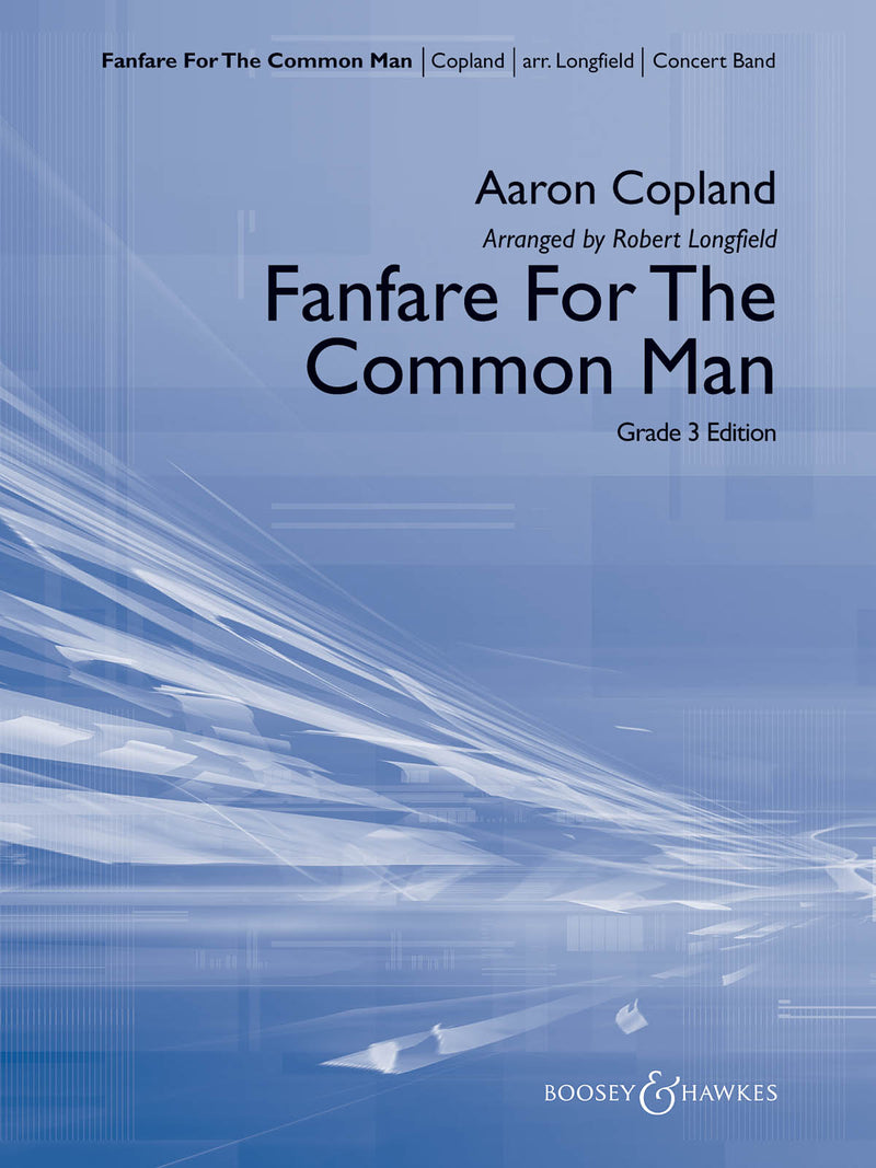 《吹奏楽譜》市民のためのファンファーレ(Fanfare for the Common Man) コープランド(Copland)【輸入】の画像