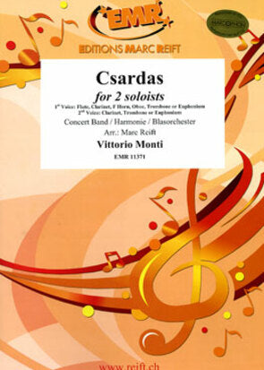 チャールダーシュ(2本のソリストとバンド)(Csardas (2 Soloists & Cb)) モンティ(Monti)【輸入】の画像