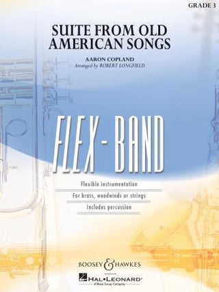「アメリカの古い歌」組曲(コープランド)/フレックス吹奏楽譜の画像