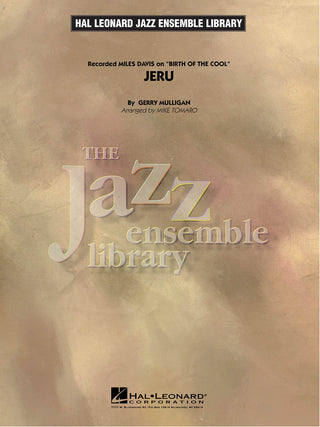 ジェル（マイルス・デイヴィス／「クールの誕生」より）《輸入ジャズ楽譜》の画像