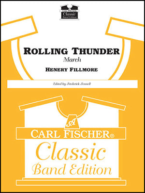 《吹奏楽譜》ローリング・サンダー(フェネル改訂版)(Rolling Thunder) フィルモア(Fillmore)【輸入】の画像
