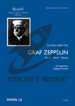 《吹奏楽譜》ツェッペリン伯爵(Graaf Zeppelin) タイケ(Teike)【輸入】の画像