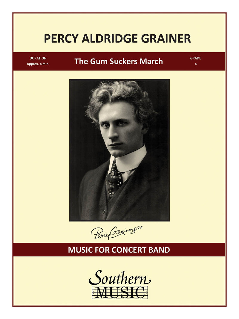 【絶版】《吹奏楽譜》ガムサッカーズ(Gum-Sucker’S，The) パーシー・グレンジャー(Percy Grainger)【輸入】の画像