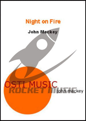 「モーションズ」より第2楽章「ナイト・オン・ファイヤー」(Night on Fire) ジョン・マッキー(John Mackey)【輸入】の画像