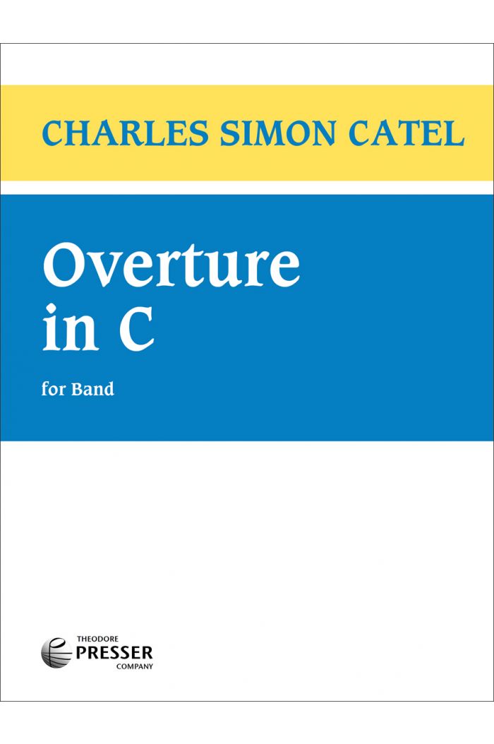 《吹奏楽譜》序曲 ハ調(Overture in C) シャルル・シモン・カテル(Charles Simon Catel)【輸入】の画像