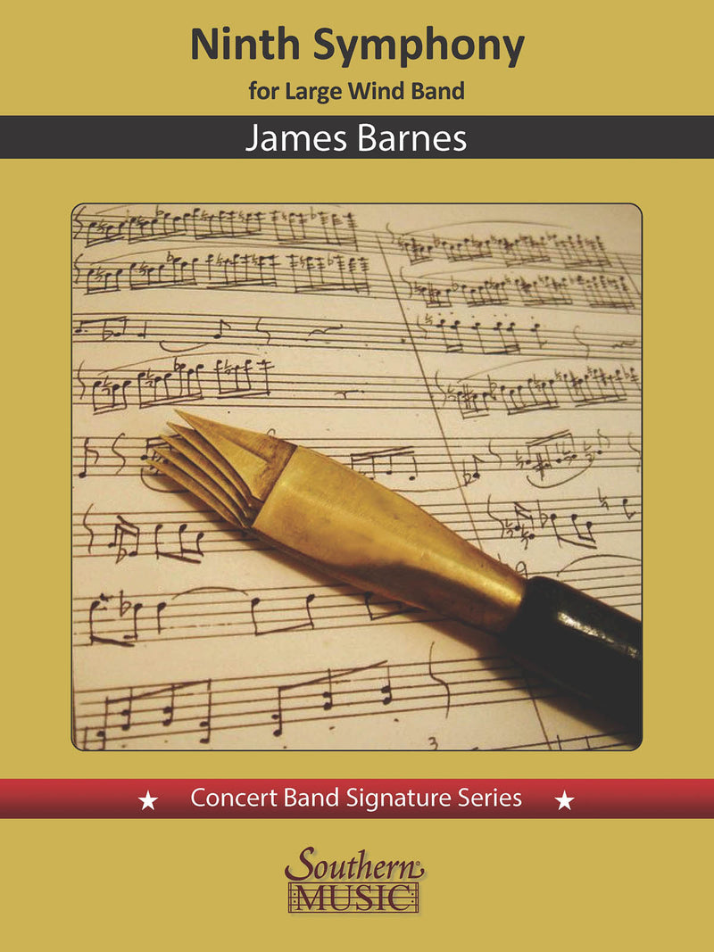 《吹奏楽譜》交響曲 第9番 op.160 (Symphony No.9 op.160) バーンズ(Barnes)【輸入】の画像