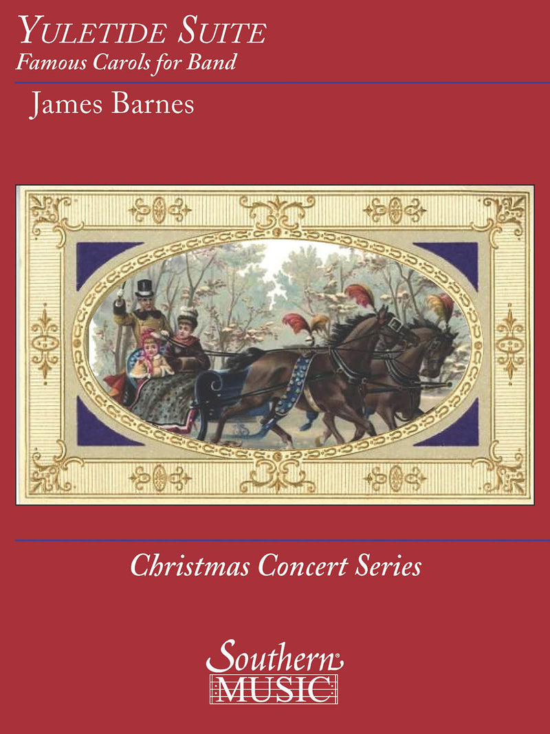 《吹奏楽譜》ユールタイド組曲 クリスマスキャロルによる(Yuletide Suite) バーンズ(Barnes)【輸入】の画像