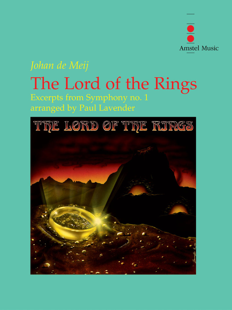《吹奏楽譜》「指輪物語」抜粋(Lord of the Ring) デメイ(De Meij)【輸入】の画像