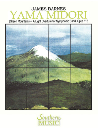 山、みどり (バーンズ) 吹奏楽譜の画像