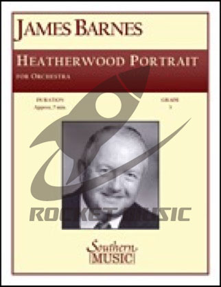 《吹奏楽譜》ヒーザーウッド・ポートレイト(オンデマンド出版)(Heatherwood Portrait) バーンズ(Barnes)【輸入】の画像