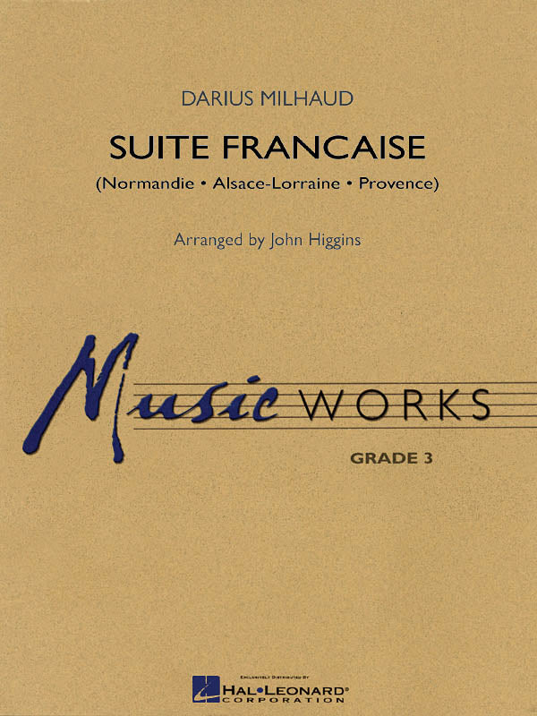 《吹奏楽譜》フランス組曲 (グレード3)(オンデマンド出版)(Suite Francaise) ダリウス・ミヨー(Darius Milhaud)【輸入】の画像