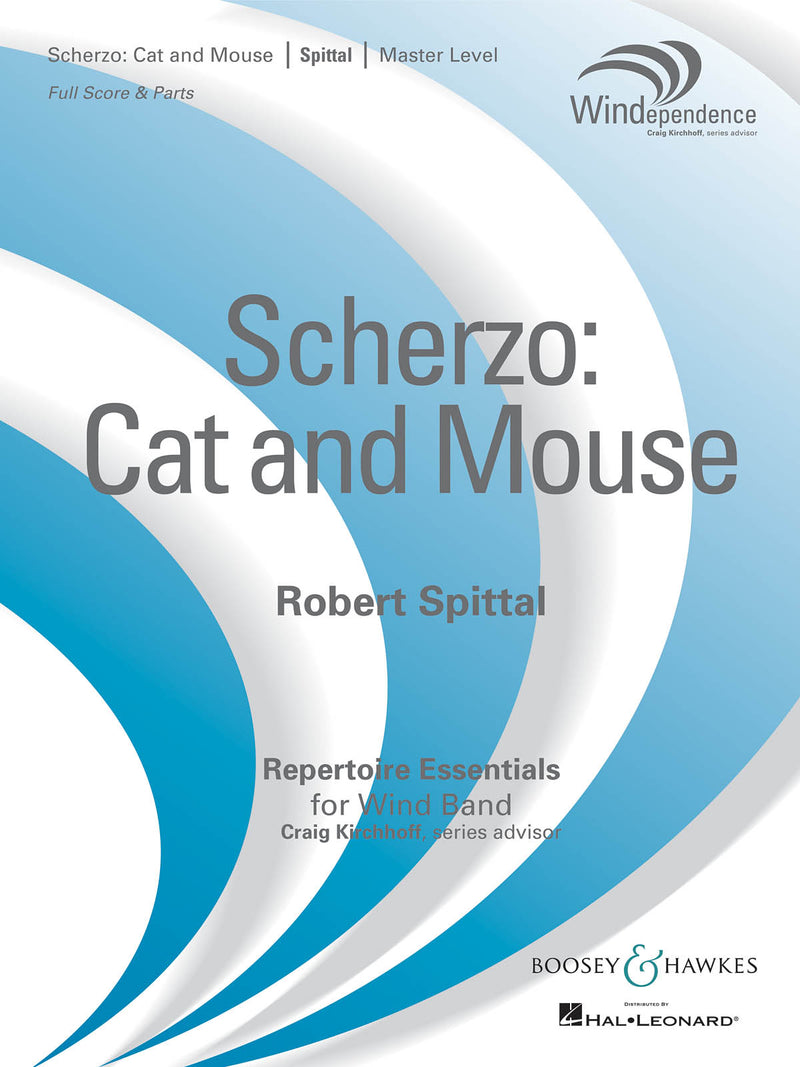 スケルツォ:ネコとネズミ (シュピッタール) 吹奏楽譜の画像