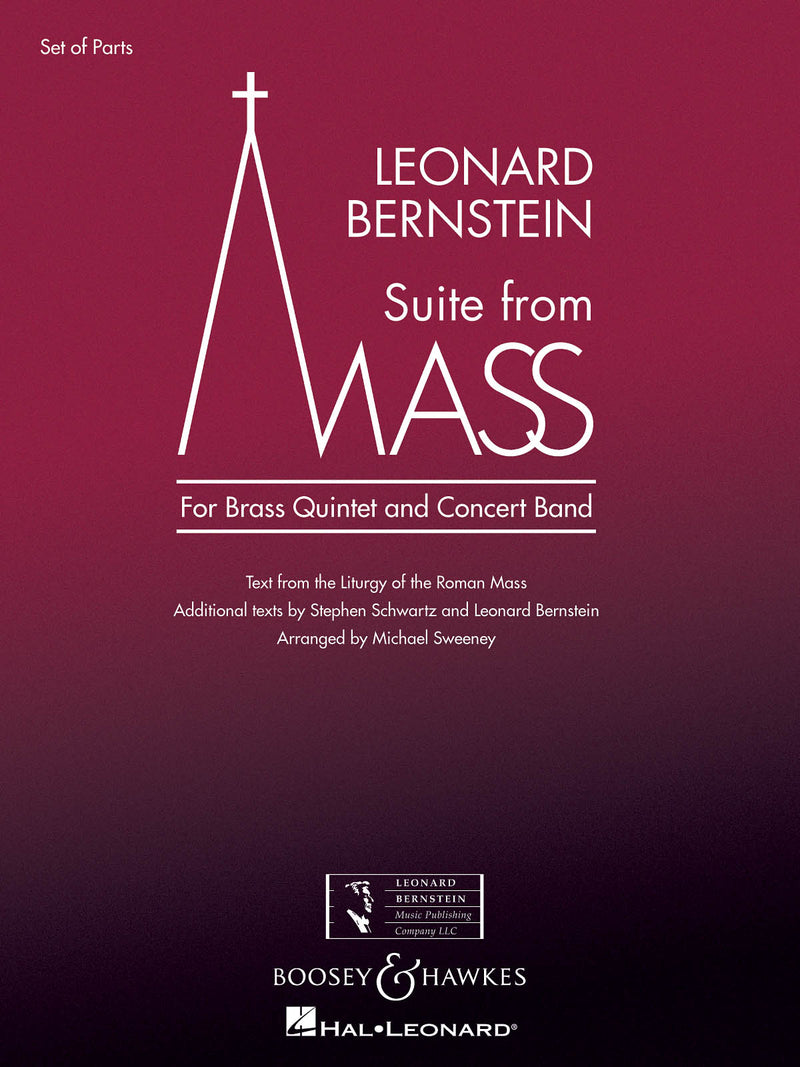 「ミサ曲」より 金管五重奏とコンサートバンドのための(Mass Brass Quintet and Concert Band) レナード・バーンスタイン(Leonard Bernstein)【輸入】の画像