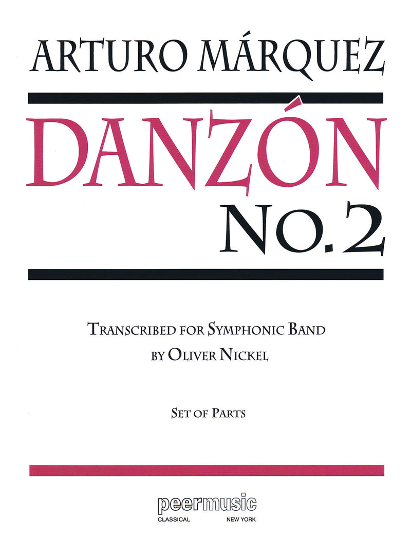 ダンソン第2番(ダンソン・ヌメロ・ドス) (マルケス) 吹奏楽譜の画像
