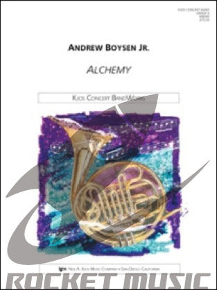 《吹奏楽譜》魔術(Alchemy) アンドリュー・ボイセン・ジュニア(Andrew Boysen Jr.)【輸入】の画像