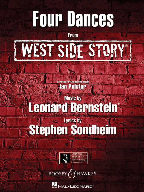 《吹奏楽譜》「ウエスト・サイド・ストーリー」より4つの舞曲(Four Dances from West Side Story 00450053)【輸入】の画像