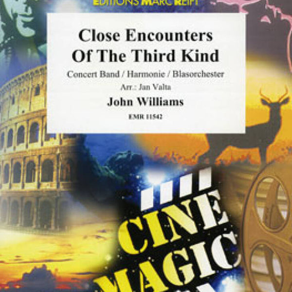 未知との遭遇(ジョン・ウィリアムズ) 吹奏楽譜 – ロケットミュージック