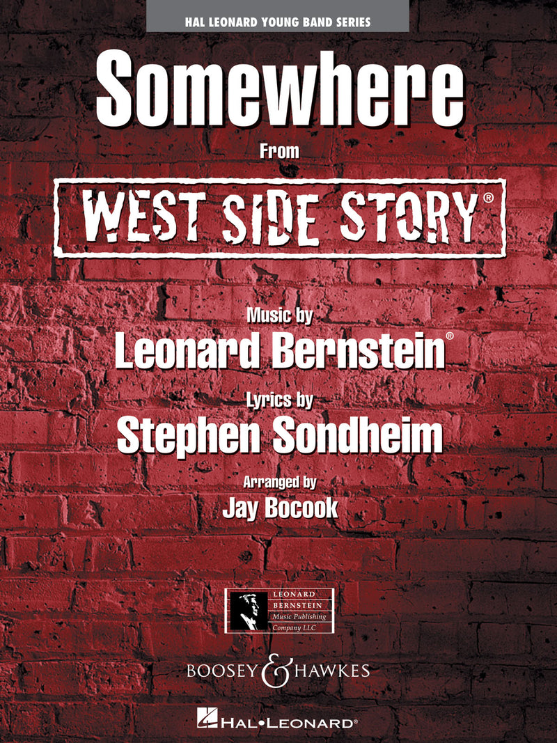 《吹奏楽譜》「ウエスト・サイド・ストーリー」より「サムホェア」(Somewhere from West Side Story 00450095)【輸入】の画像