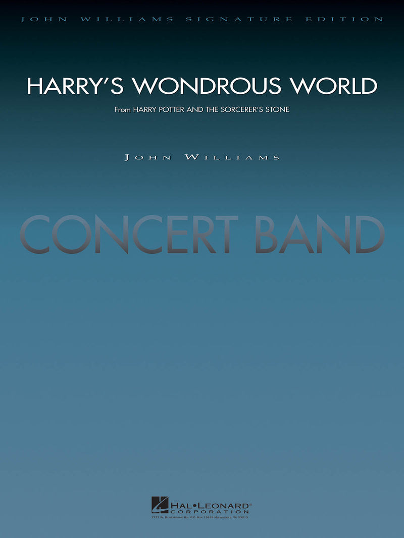 《吹奏楽譜》ハリーの不思議な世界(「ハリー・ポッター」主題曲、オリジナル版)(Harry’s Wondrous World)【輸入】の画像