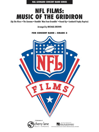 ＮＦＬ・フィルムズ：ミュージック・オブ・ザ・グリディロン 吹奏楽譜の画像