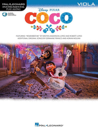 「リメンバー・ミー」ヴィオラ編(ディズニー映画より)(インストゥルメンタル・プレイ・アロング・シリーズ)【オーディオ・オンライン・アクセスコード付】《輸入ヴィオラ楽譜》の画像