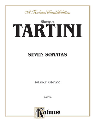 タルティーニ／7つのソナタ ヴァイオリン版《輸入ヴァイオリン楽譜》