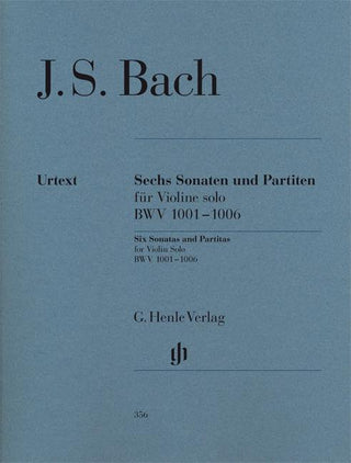 J.S.バッハ／ソナタとパルティータ BWV 1001-1006 (原典版/ヘンレ社)《輸入ヴァイオリン楽譜》の画像