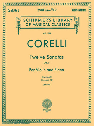 A.コレッリ／12のソナタ op.5 第2巻《輸入ヴァイオリン楽譜》の画像