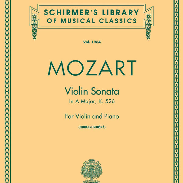 モーツァルト／ヴァイオリン・ソナタ イ長調 K.526《輸入ヴァイオリン