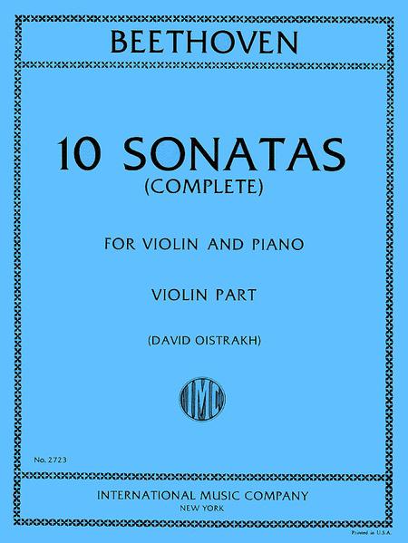 ベートーヴェン／10のヴァイオリン・ソナタ集(ヴァイオリン/ピアノ