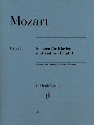 Violin Sonatas， Volume II/モーツァルト (原典版/ヘンレ社)《輸入ヴァイオリン楽譜》の画像