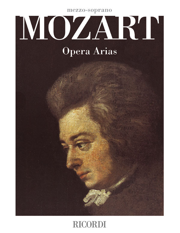 モーツァルト・オペラ・アリア集（メゾソプラノ）《輸入声楽，合唱譜
