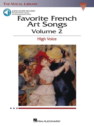 【版元品切】お気に入りのフランス歌曲集Vol.2（高声用、音源ダウンロード版）《輸入声楽，合唱譜》の画像