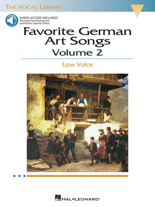 お気に入りのドイツ歌曲集  Vol.2（低声用）《輸入声楽，合唱譜》の画像