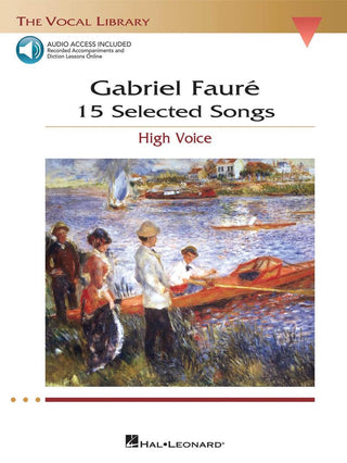 G.フォーレ／15のセレクト集（高声用）《輸入声楽，合唱譜》の画像