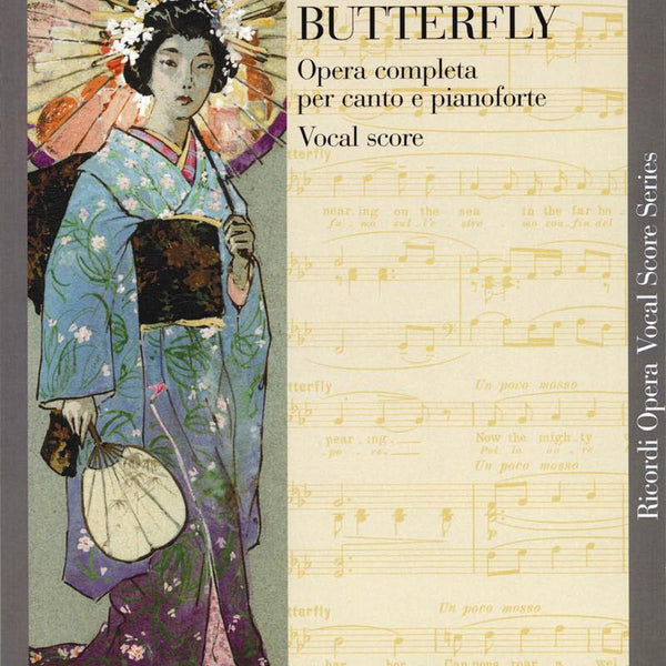 MADAMA BUTTERFLYマダムバタフライ蝶々夫人 ピアノヴォーカルスコア プッチーニ／歌劇｢蝶々夫人｣(ヴォーカル・スコア)《輸入声楽，合唱譜