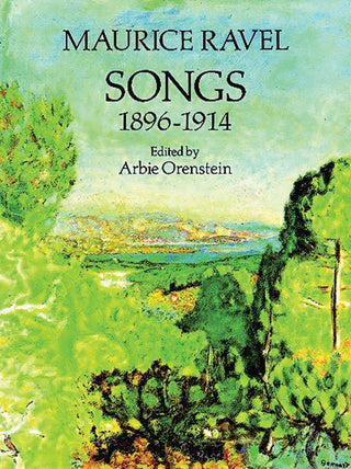 ラヴェル／1896～1914【ドーヴァー出版】《輸入ヴォーカルスコア》