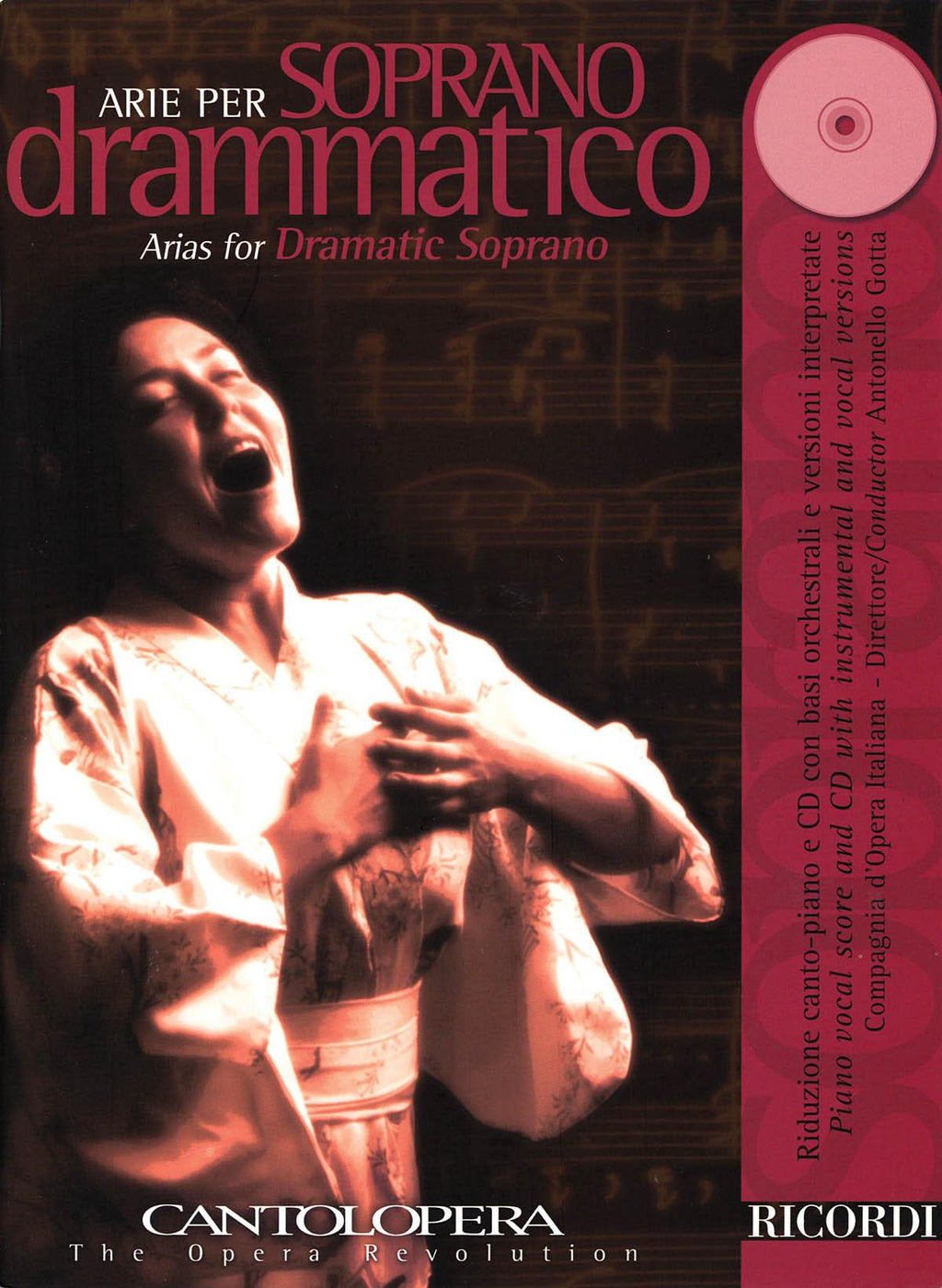 ドラマティック・ソプラノ・アリア集（CD付）《輸入声楽，合唱譜