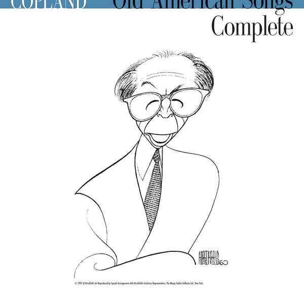 コープランド／アメリカの古い歌 全集（低声用）《輸入声楽，合唱譜