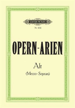 アルト（メゾソプラノ）のためのオペラ・アリア集(34曲収録)(ペータース出版)《輸入声楽，合唱譜》の画像