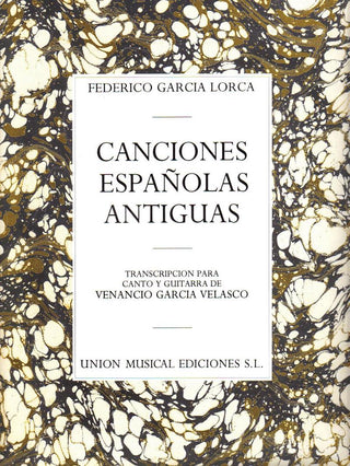 F.G.ロルカ／古いスペイン民謡集(ギター伴奏)《輸入声楽，合唱譜