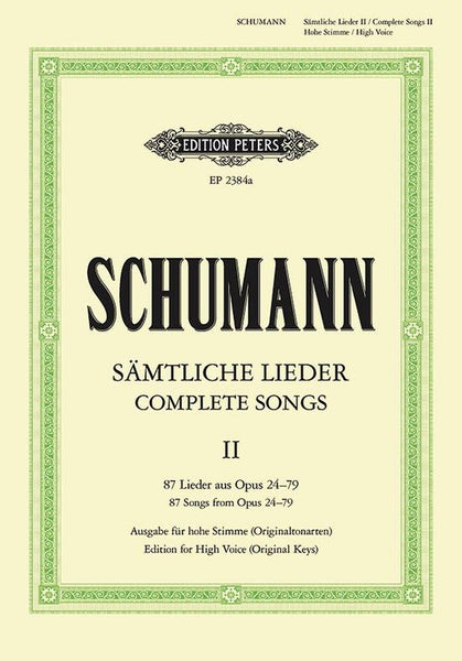 SCHUMANN/ LIEDER Ⅱ 高声用 EDTION PETER'S 41+lD7tMo1L.jpg_BO30,255,255,
