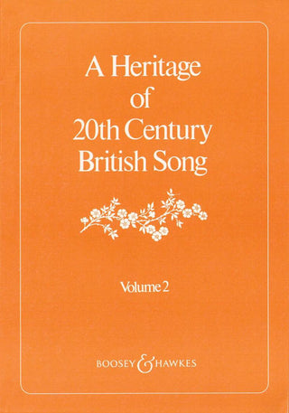 20世紀イギリス歌曲の遺産 Vol.2《輸入声楽，合唱譜》の画像