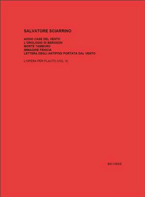 シャリーノ／フルート独奏のための作品集 第2集《輸入フルート楽譜》の画像